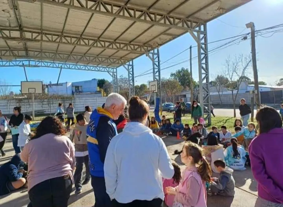 El basquet callejero se mudó al interior y se vivió una linda fiesta 
