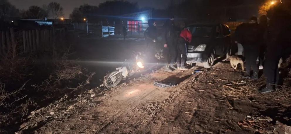 El héroe inesperado: un policía retirado atrapó a un menor que robó una moto