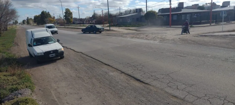 Prolongación del boulevard Ituzaingó: una obra inconclusa que se utiliza con normalidad