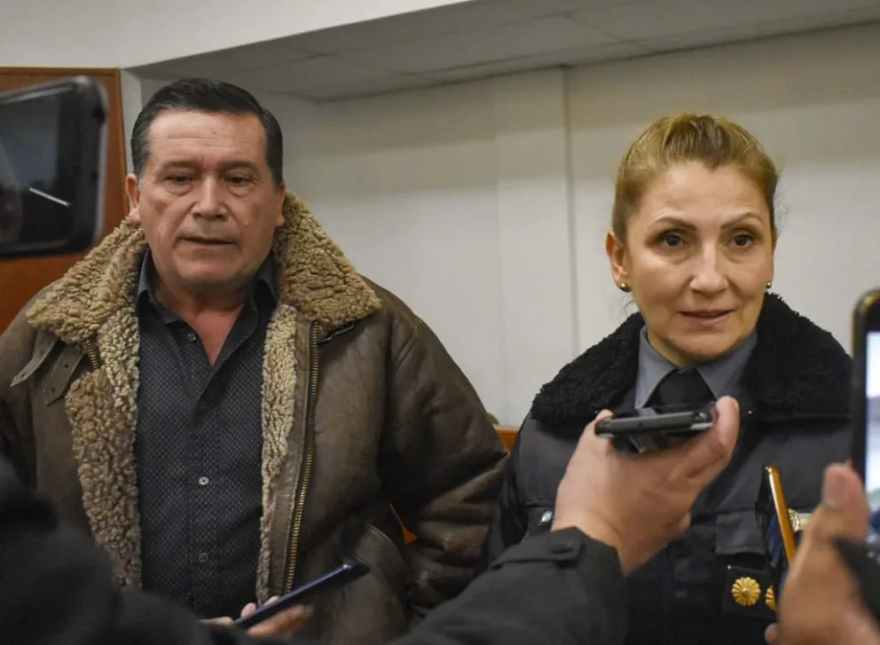 Adriana Fabi, madre de Gabriel Mandagaray, policía que murió ahogado en un entrenamiento del COER. Foto de archivo de NoticiasNet.