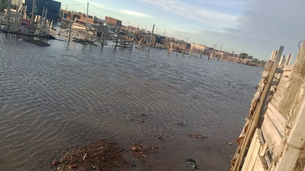 El barrio ARA San Juan, uno de los más perjudicados por las lluvias