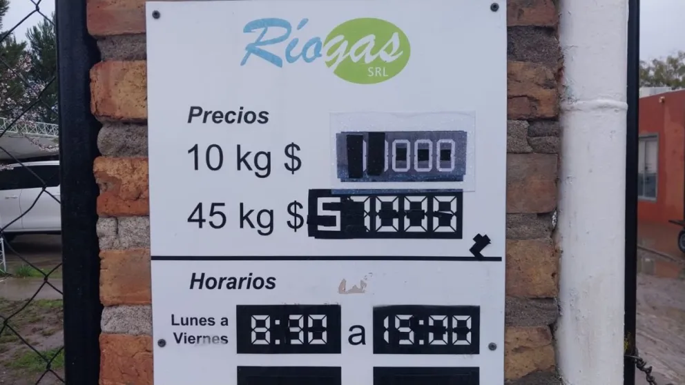 Viedma ya tiene nuevos aumentos de las garrafas tras la eliminación de los precios máximos