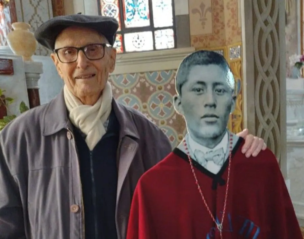 Murió el sacerdote Dumrauf, guardián de la  causa y de los restos de Ceferino