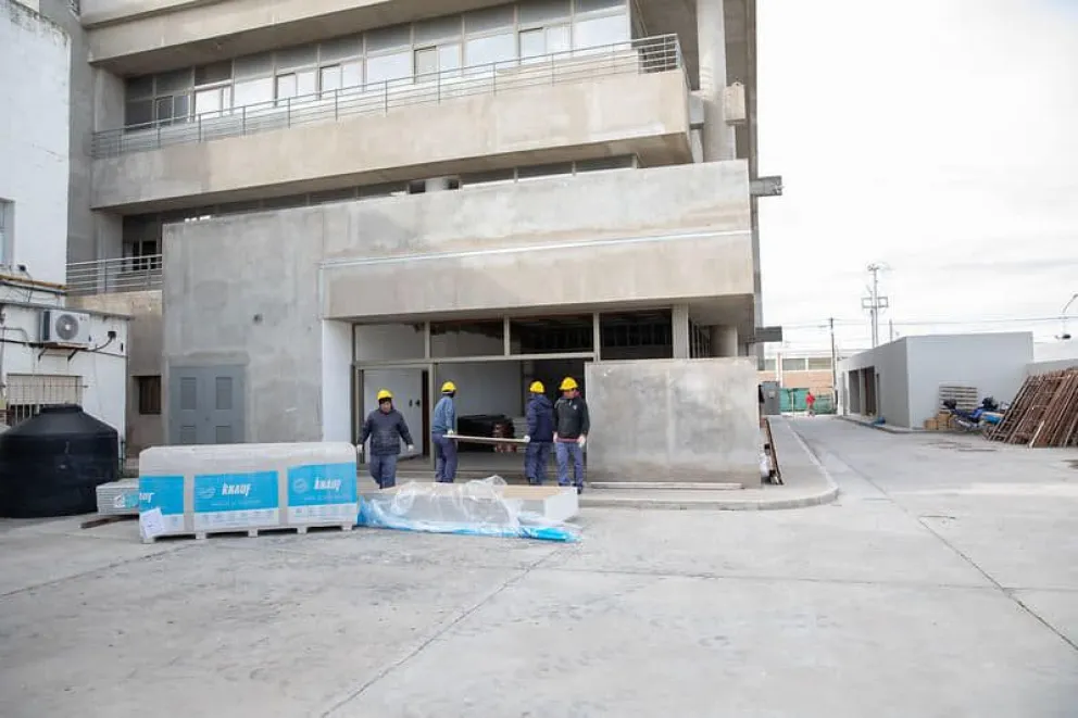 Reactivaron la obra del nuevo edificio