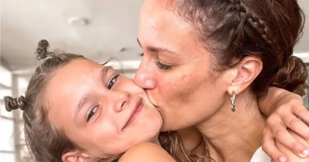 El tierno saludo de cumpleaños de Paula Chaves para su hija Olivia