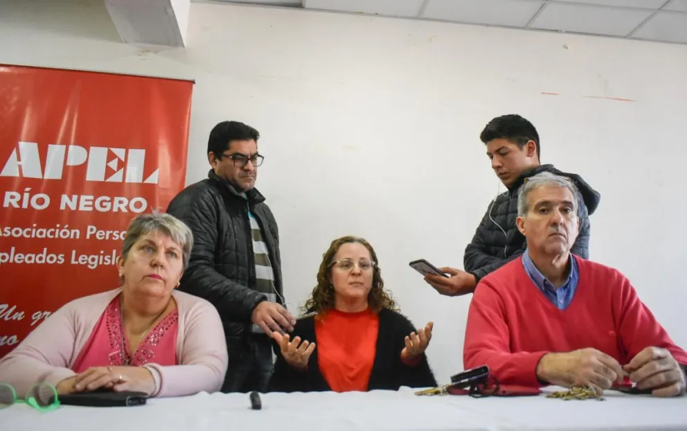 Conferencia de prensa brindada hoy. 