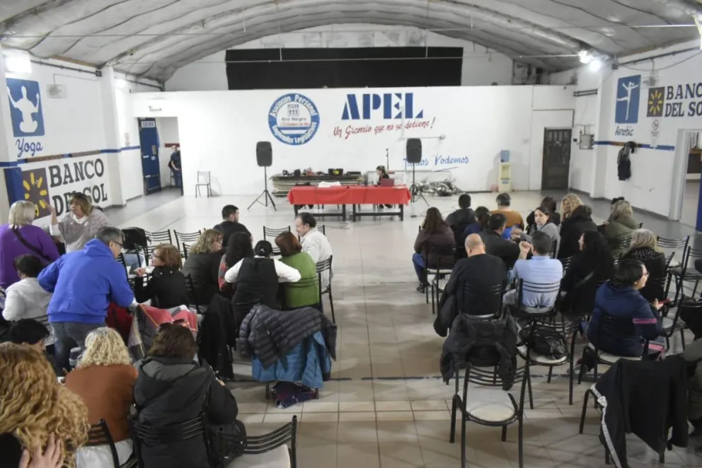 Morón habló de "ceguera" de quienes lo suspendieron. Fotos Vanesa Schwemmler.