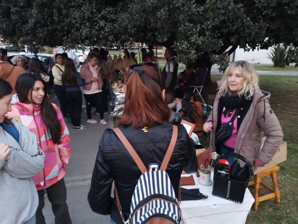 Hubo degustaciones y visitas guiadas a la chacra del INTA.