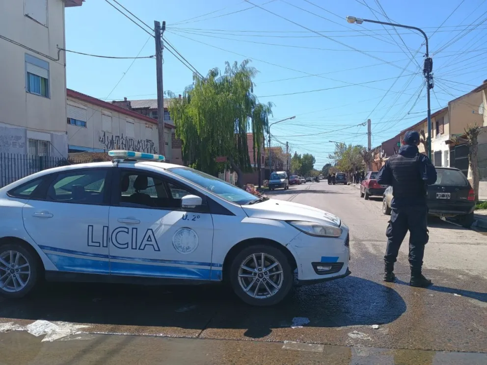 Accidente ocurrió en Las Heras al 1700. 