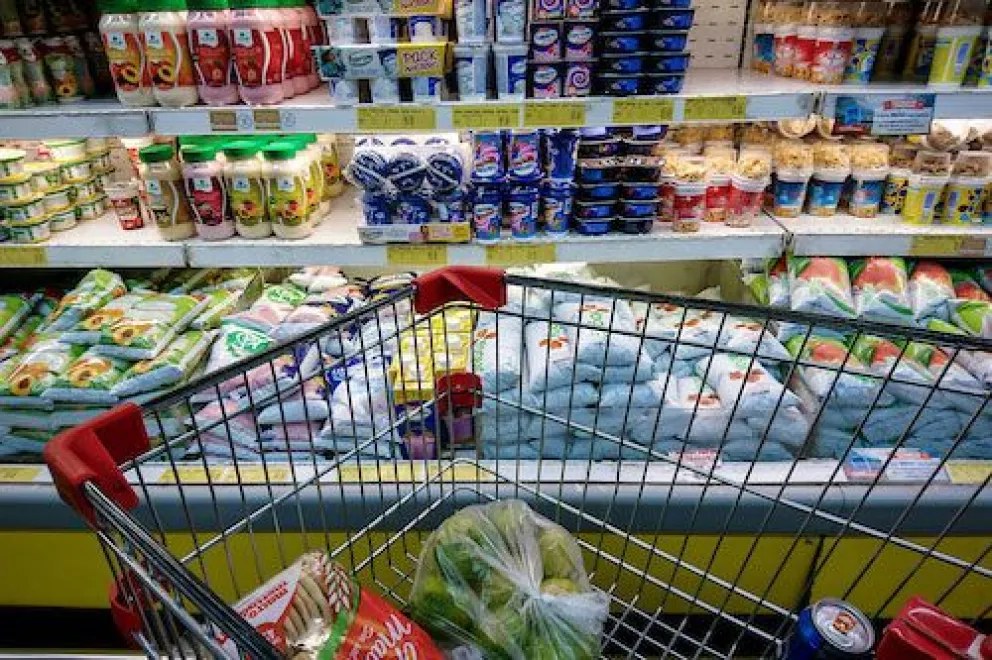 Escándalo en un supermercado chino de Viedma. 