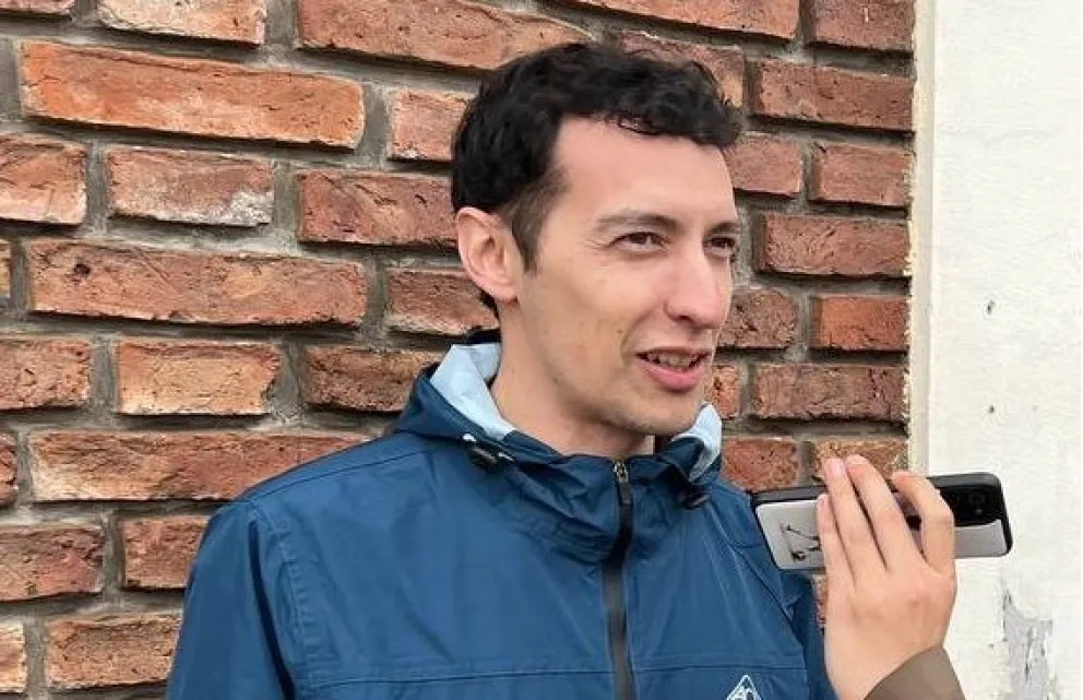 El presidente del Idevi, Gastón Gutiérrez, votó en la Escuela 30