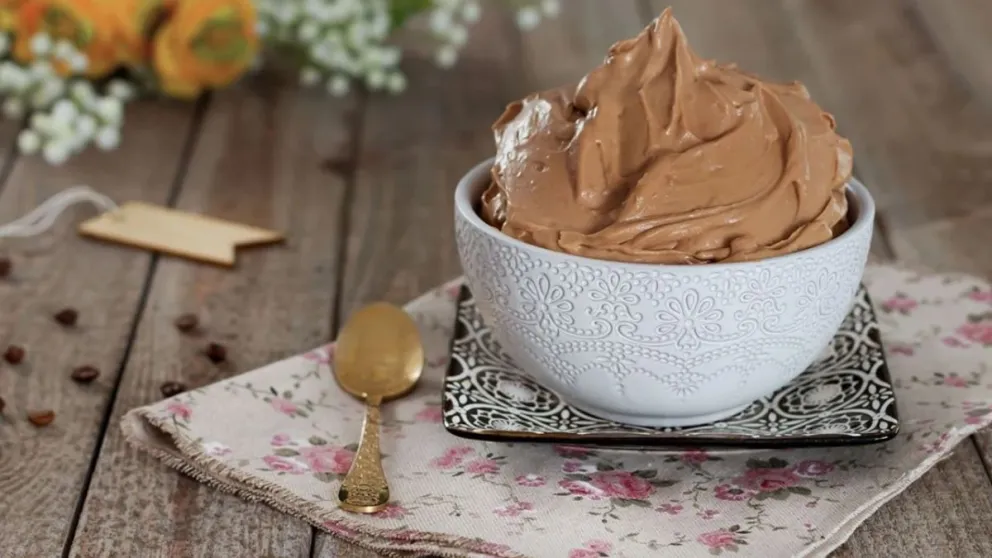 Hacé crema moka en pocos pasos.