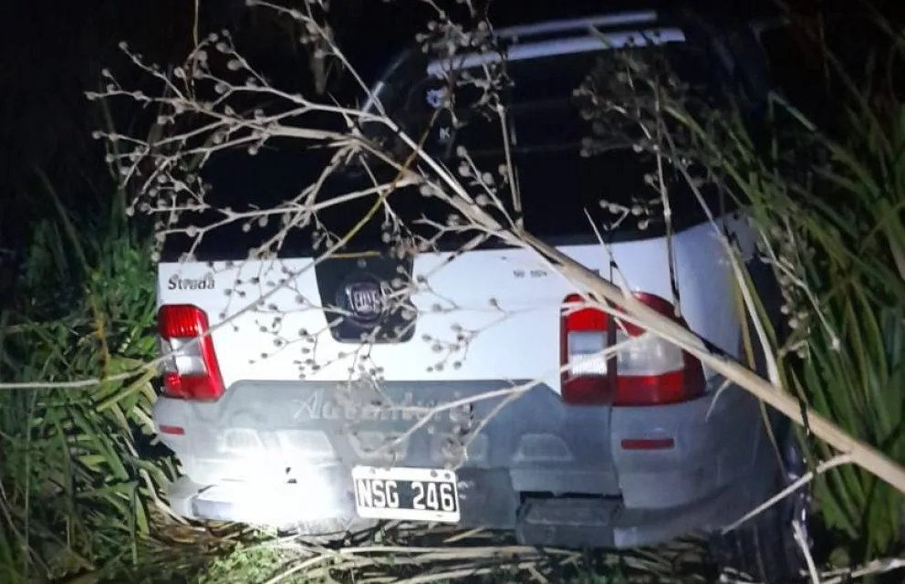 Camioneta robada en Patagones y recuperada en Viedma. 