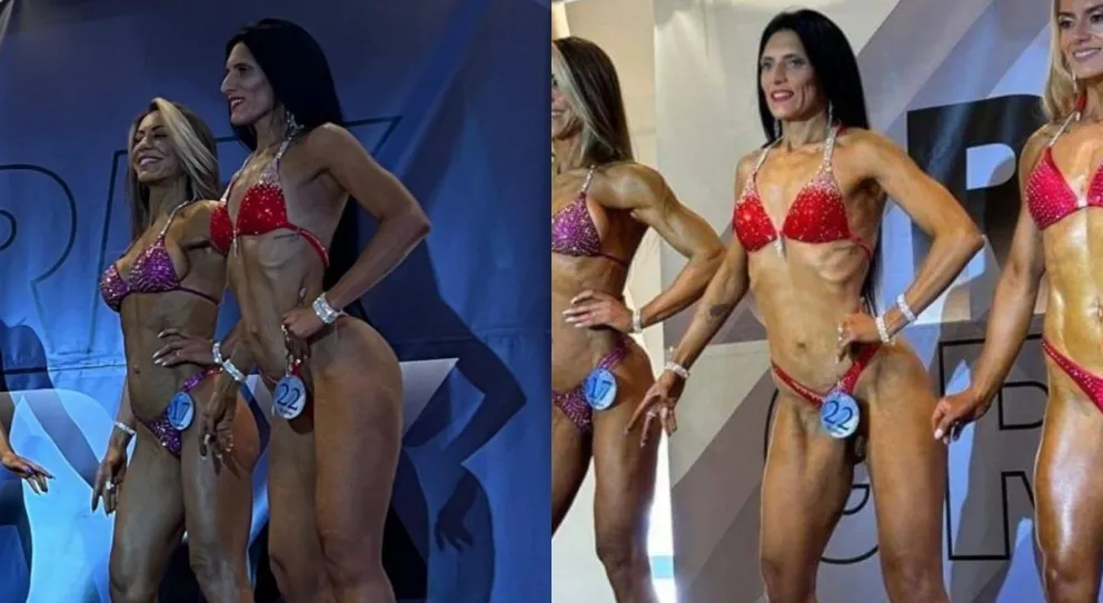 Sol Lamborisio en el "Gran Prix de Bariloche".