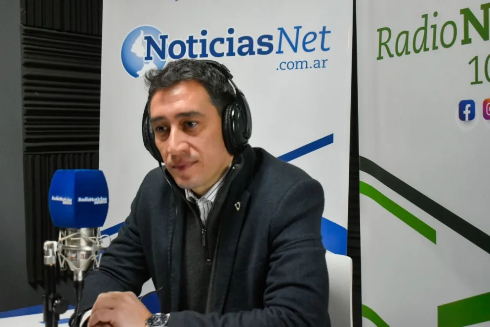 Marcos Castro, intendente de Viedma, en Radio Noticias.