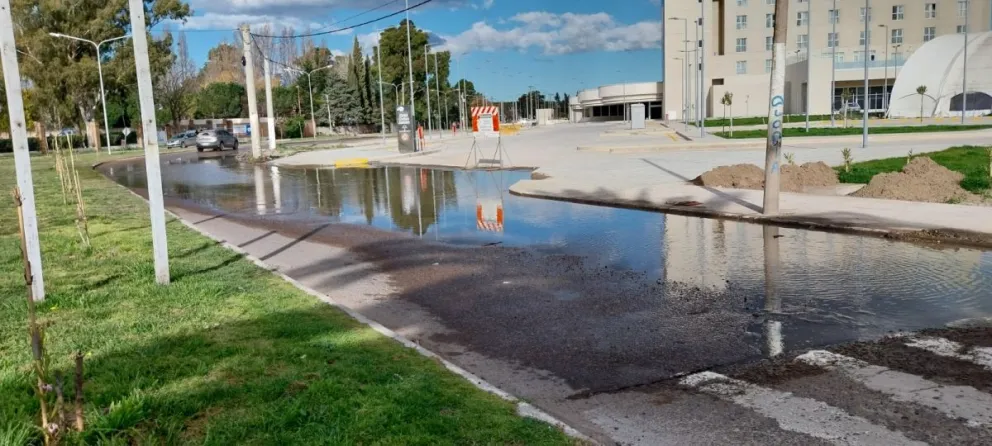 En los últimos días se encontraron manchones y aguas servidas.