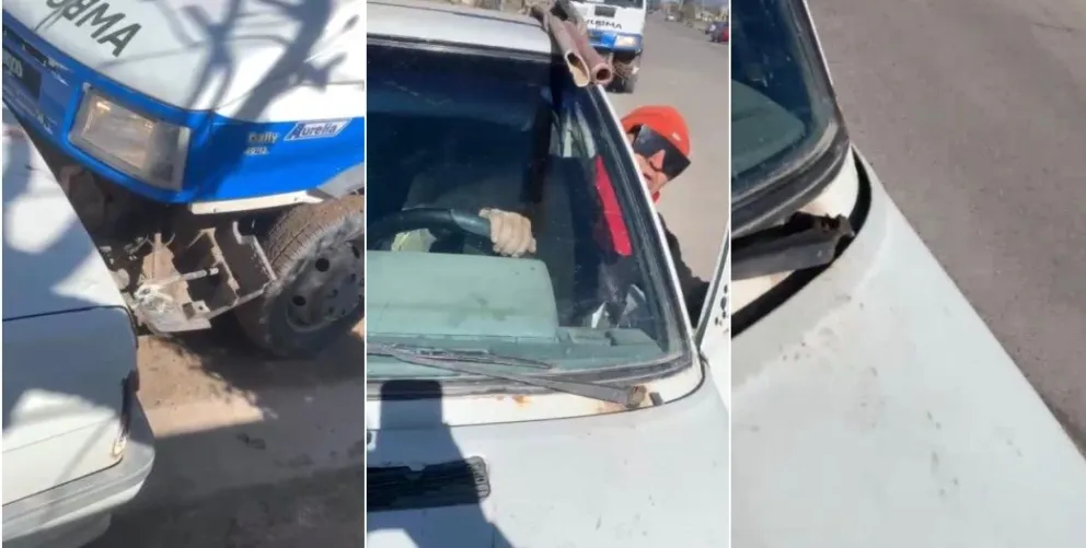 La escena que se vivió en las calles de Viedma y que podría haber terminado en tragedia 