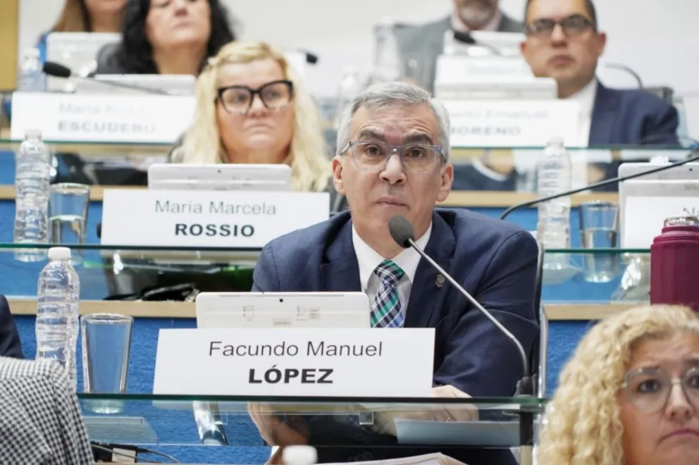 El legislador Facundo López (Bloque JSRN)  actuó de miembro informante del proyecto.