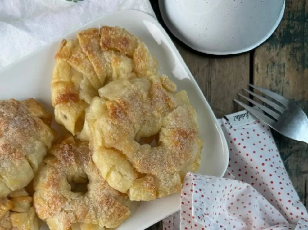Aprendé a hacer donuts de manzana.