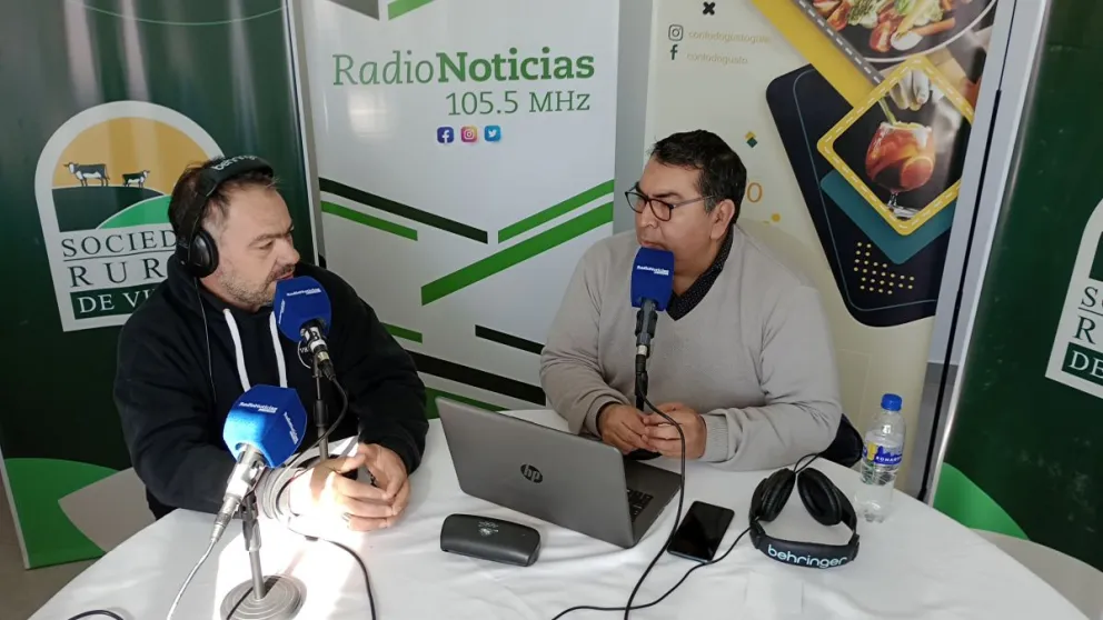 Lemos hizo un análisis de la coyuntura en Radio Noticias. 