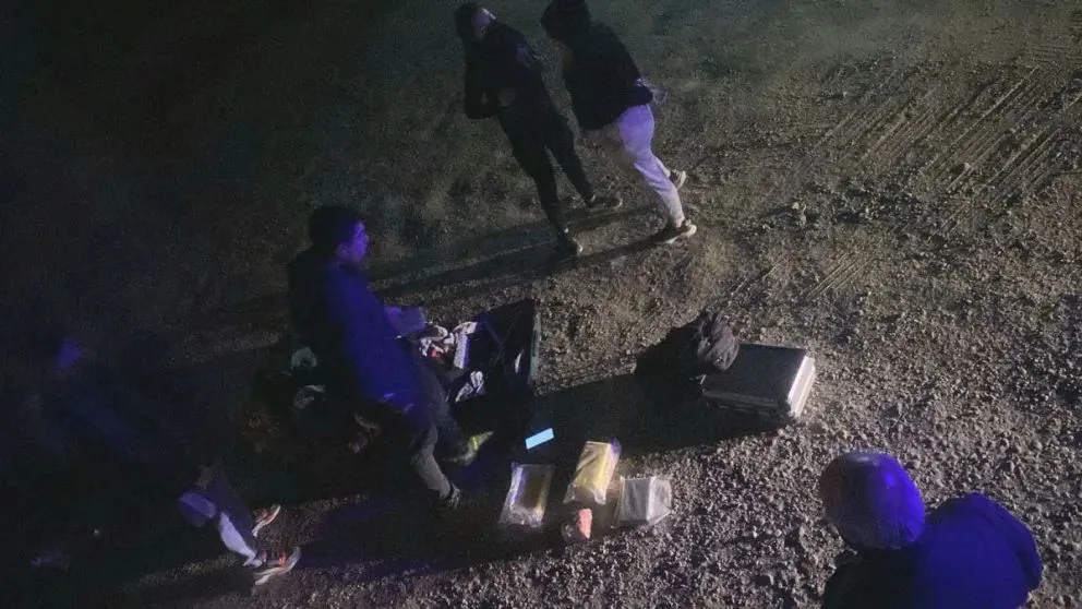 Varios meses de investigación desembocaron en el operativo que realizó la Brigada de Toxicomanía en Allen. (Foto gentileza).