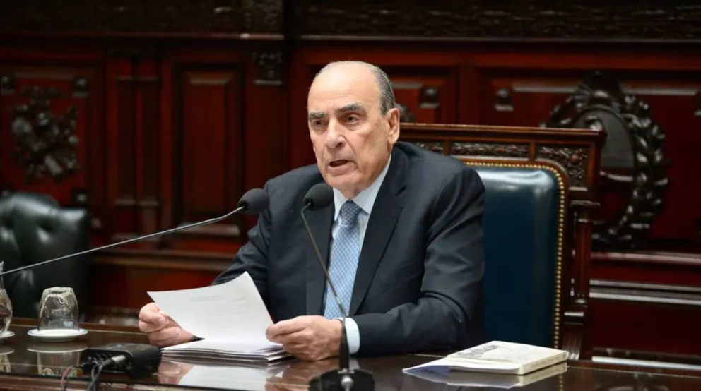 El Jefe de Gabinete, Guillermo Francos.