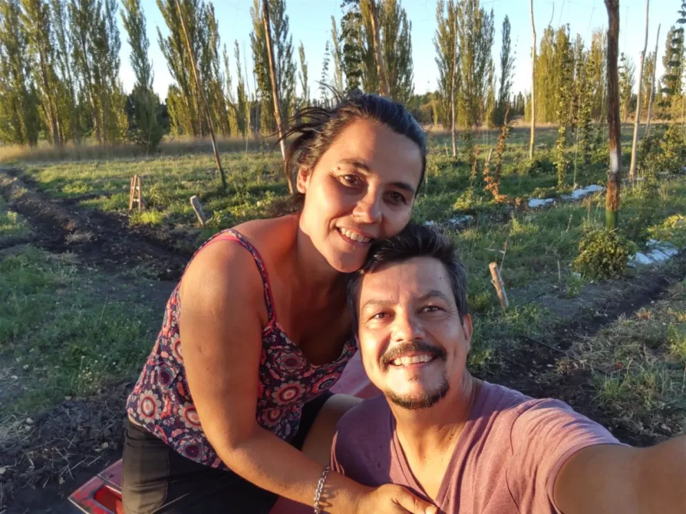 La plantación está en la chacra de la familia Leiza (Industrias Zopilote).