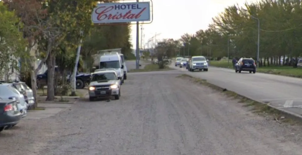 Zona donde se produjeron los hechos de violencia. 