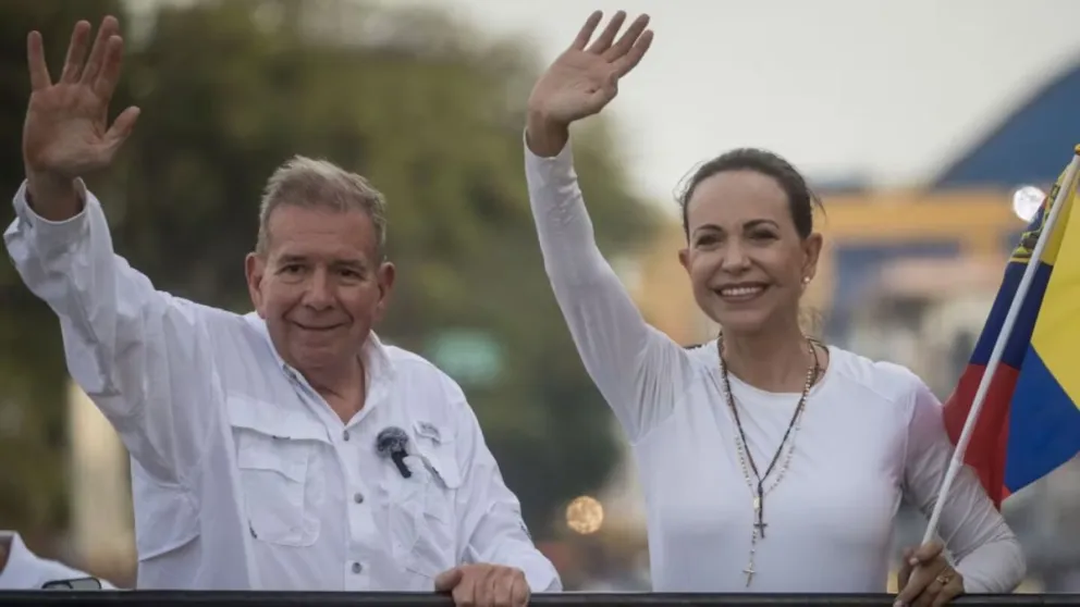Edmundo González Urrutia y María Corina Machado.