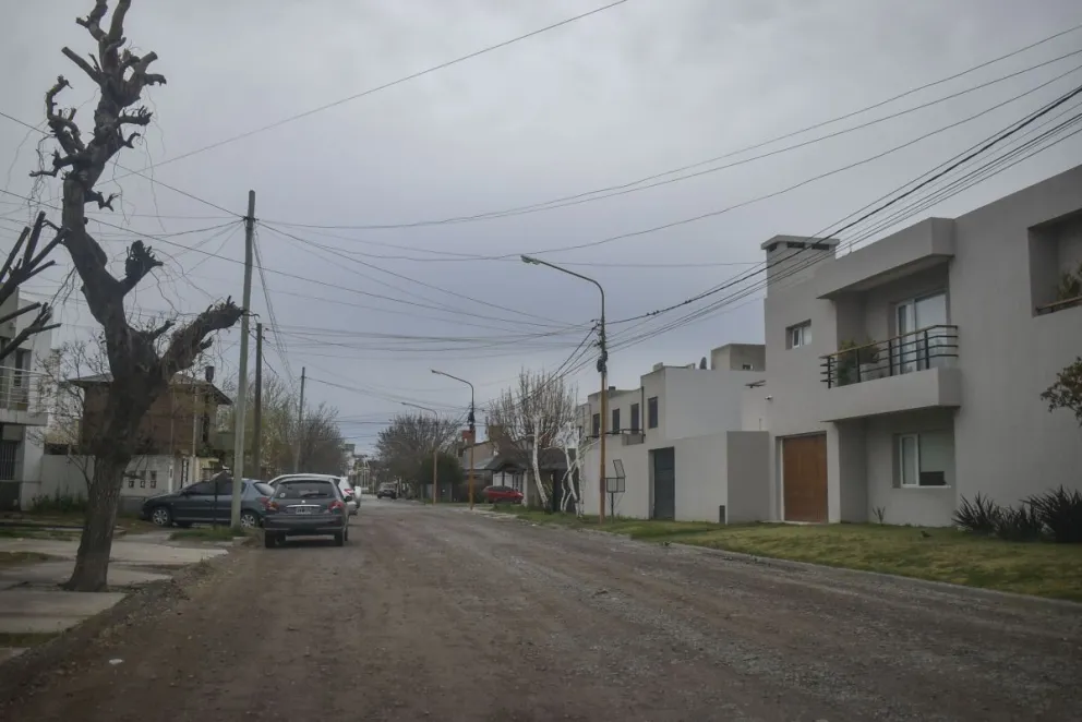 Una de las calles del barrio Don Bosco. 