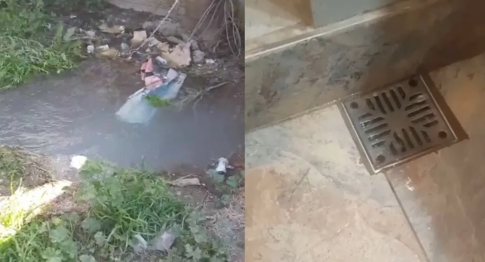 Barrio Guido y un histórico problema con desbordes. 