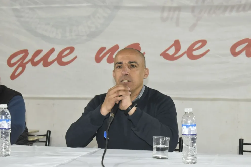 Gustavo Morón máximo responsable de la actual conducción. Foto archivo. 