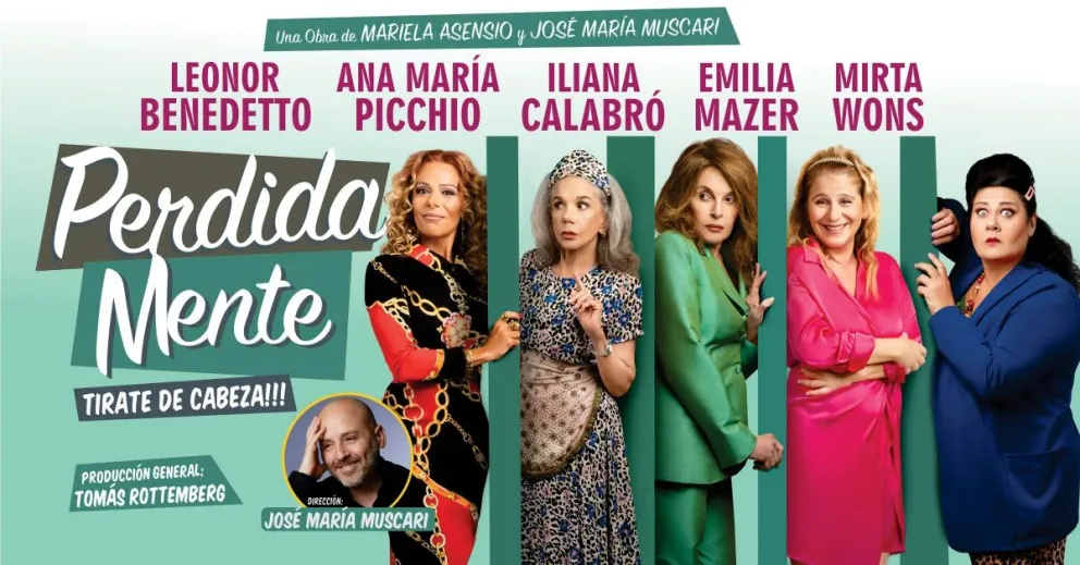 Cinco actrices de primera línea estarán en Viedma.