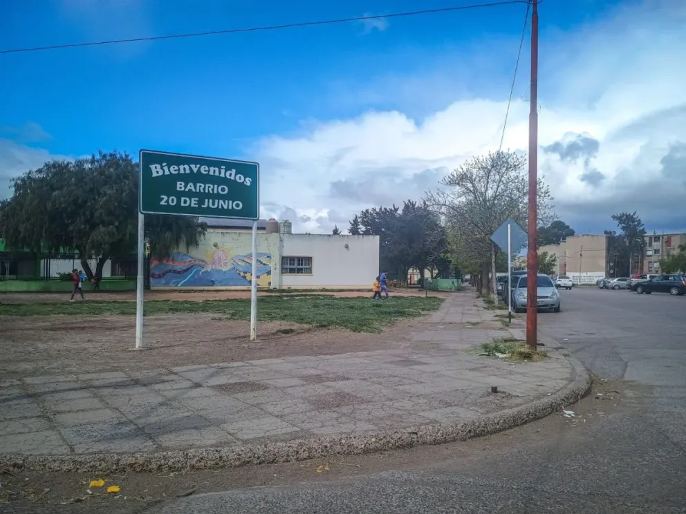 Conflicto vecinal con ribetes más violentos en el barrio 20 de Junio de Viedma. Foto Archivo. 