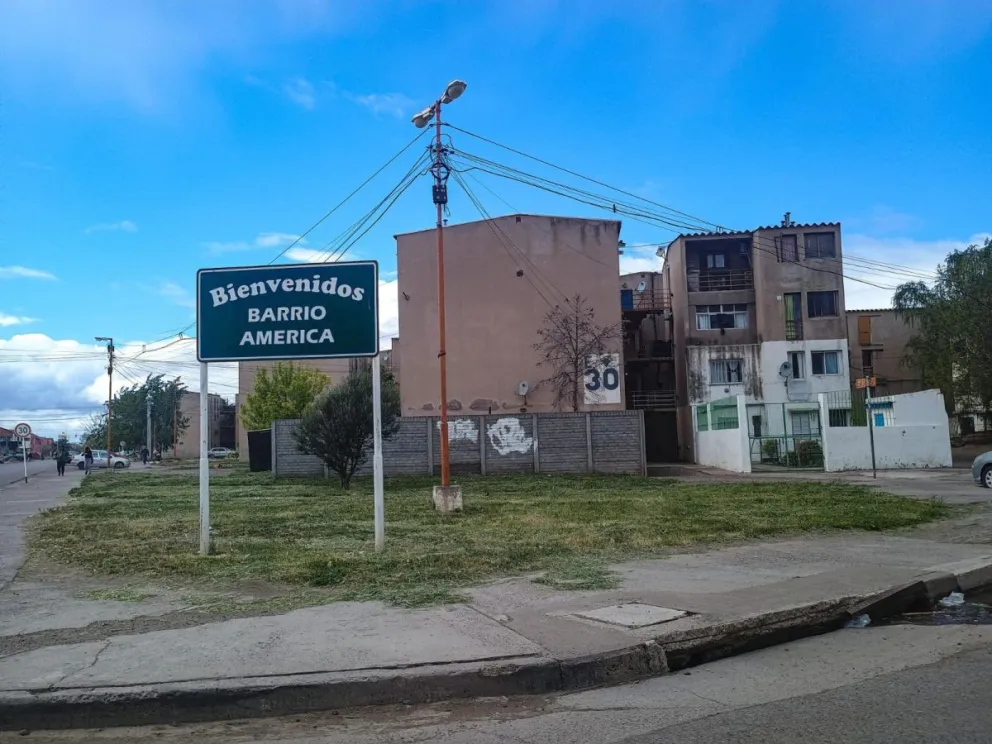 El conflicto estalló en el barrio América. Foto archivo.