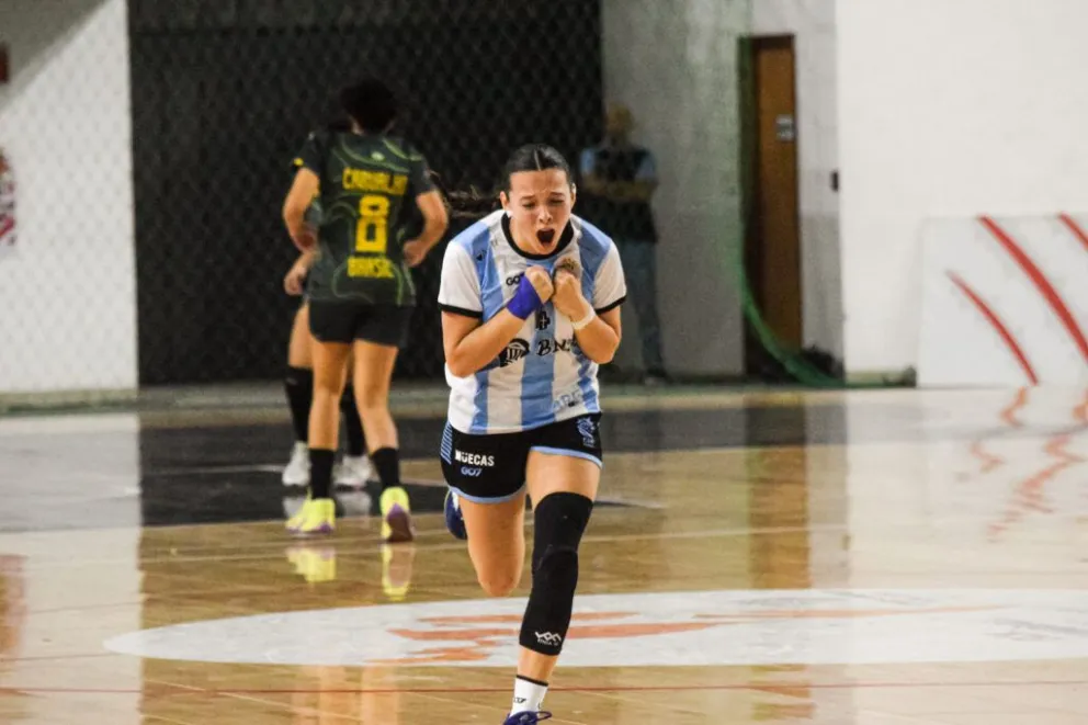 Melina Cabrera, campeona continental. 
