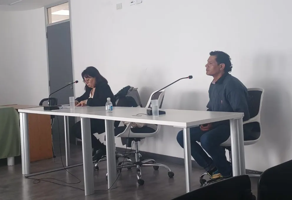 El delincuente fue juzgado esta mañana.
