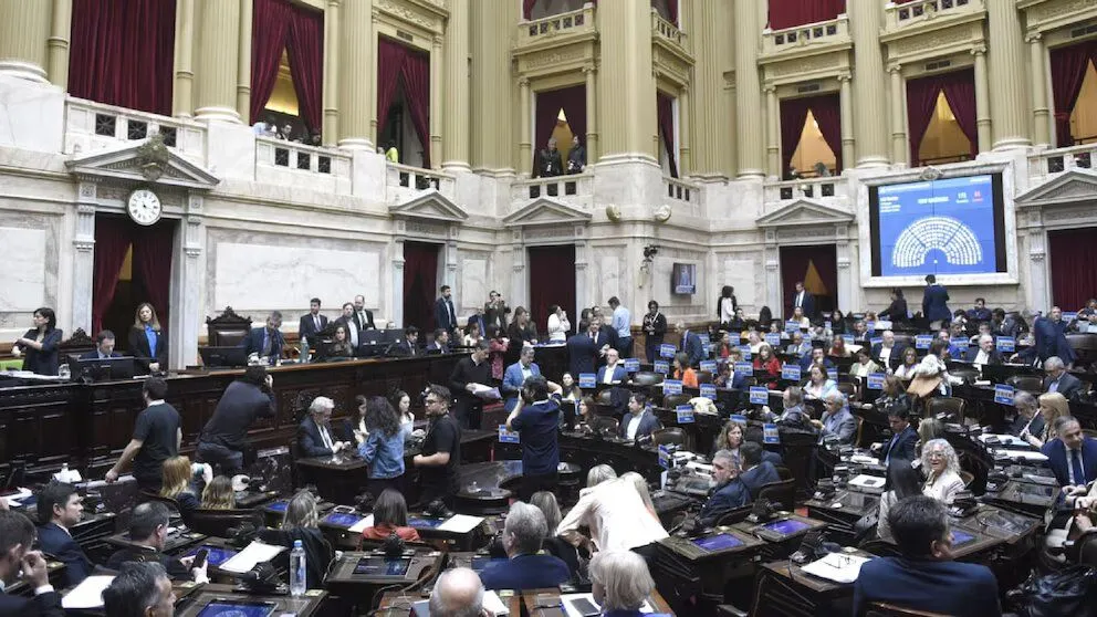Diputados sostuvo el veto de Milei a la Ley de Financiamiento Universitario.