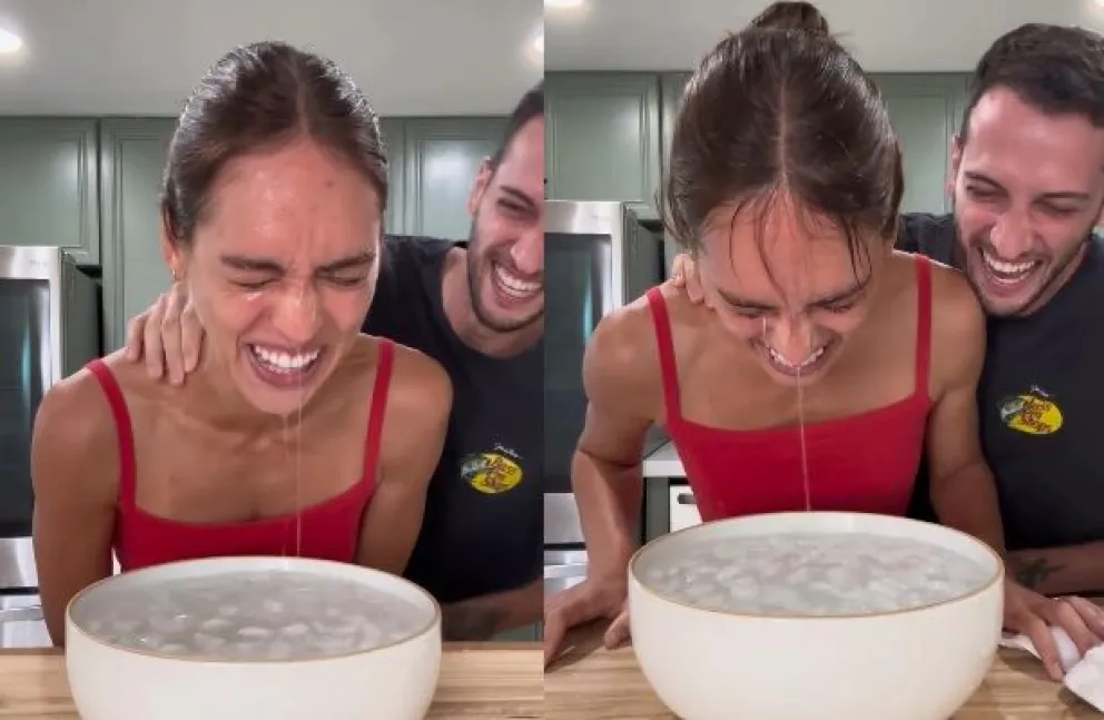 Reto viral en Instagram, con risas a carcajadas aseguradas. 