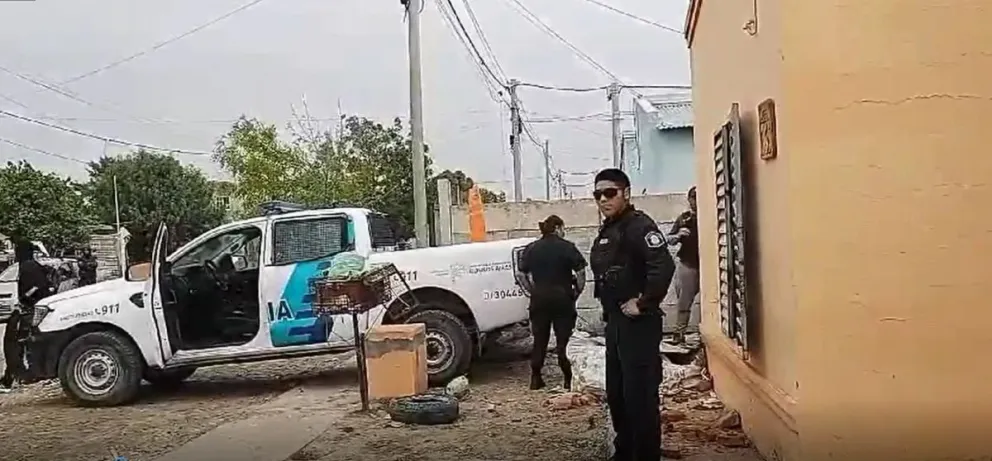 El hecho ocurrió en el barrio Kirchner. 