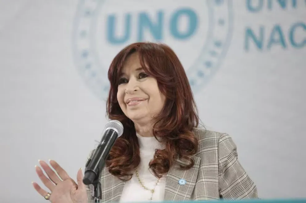 Cristina Fernández de Kirchner.