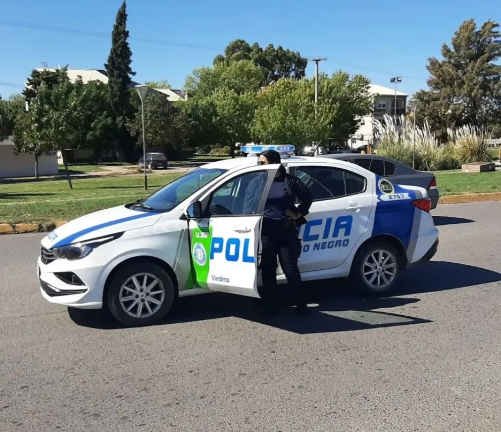 La víctima del accidente en rotonda Pagano falleció días después en el Zatti. Foto archivo.