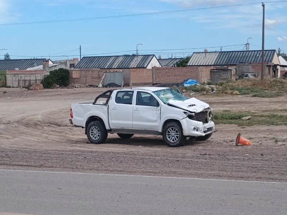 Accidente fatal en Ruta 1 y Giachino de Viedma. 