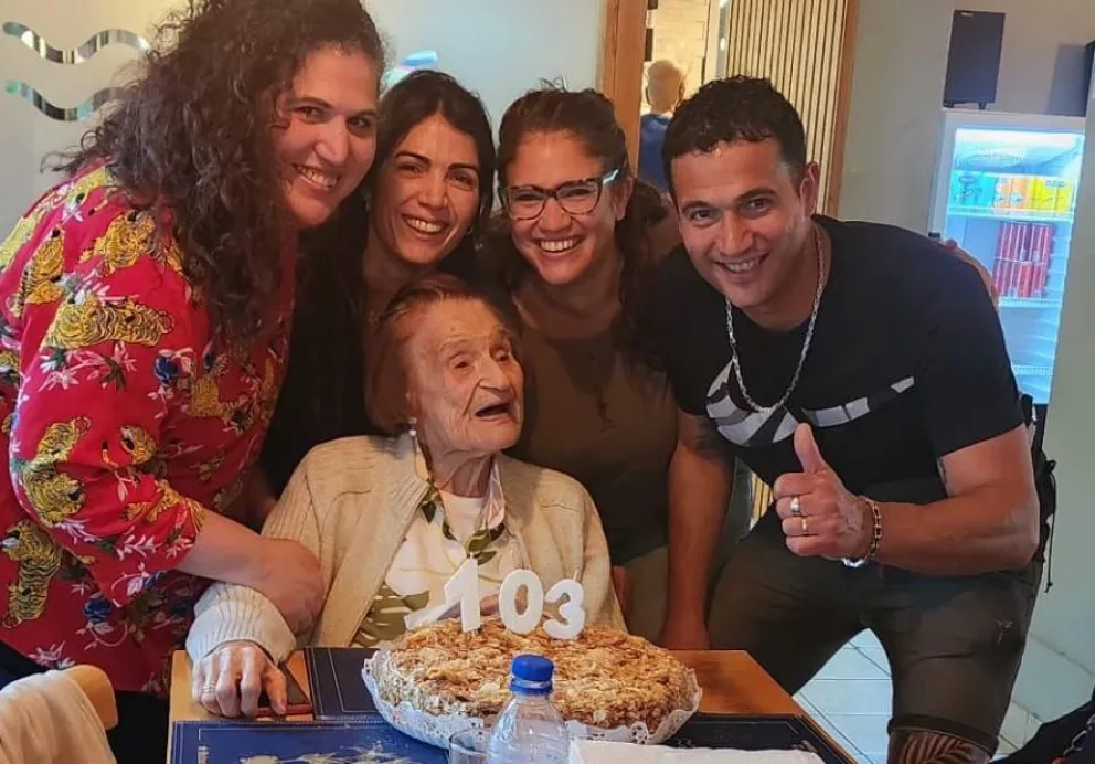  ¡Felices 103 años, doña Haydee Arbues de Noceti!