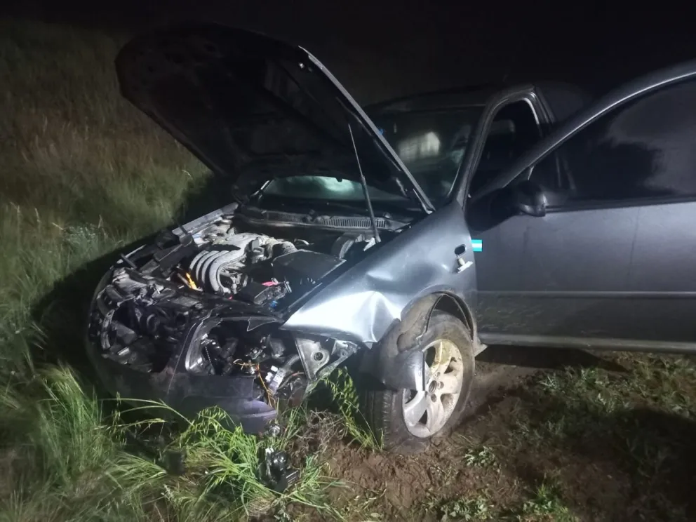 La neblina provocó dificultades en la visión de la ruta. Foto gentileza: FM Éxitos-General Conesa.