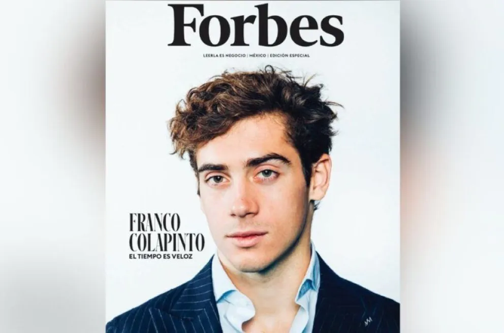 El argentino es protagonista de la portada de Forbes en su edición especial previa al Gran Premio de México