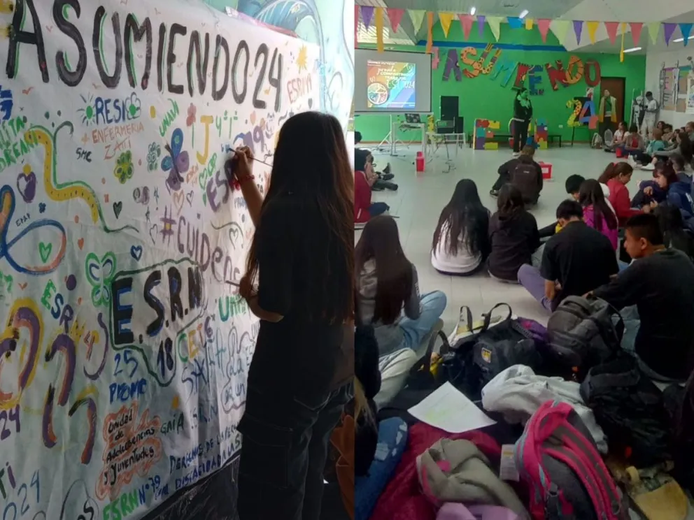 Los relatos de cada escuela fueron compartidos con una notable fluidez.