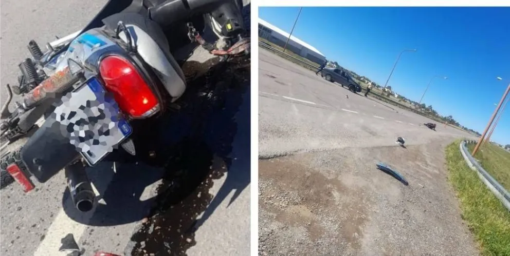 El accidente se registró el sábado pasadas las 11 de la mañana. 