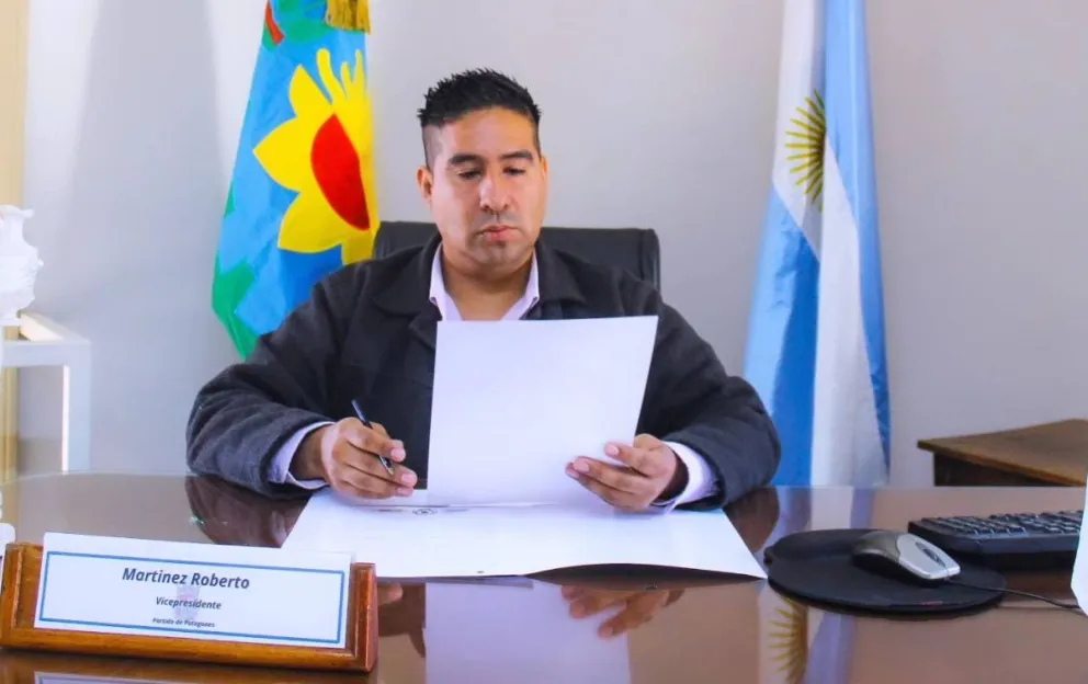Roberto Martinez es vicepresidente del Honorable Concejo Deliberante en representación de LLA.