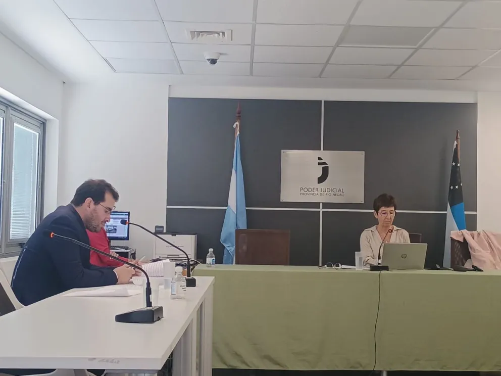 Juicio abreviado en el Poder Judicial de Viedma. Foto: V. Schwemmler.